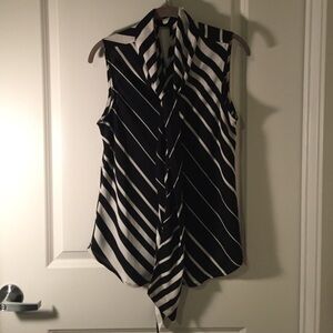 Meadow rue tie neck top